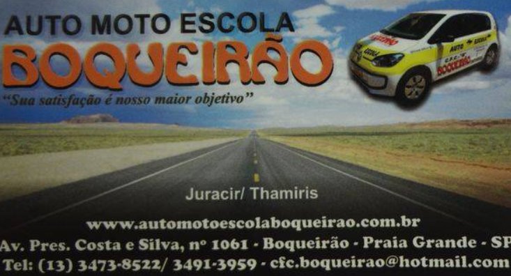 Foto de auto moto escola