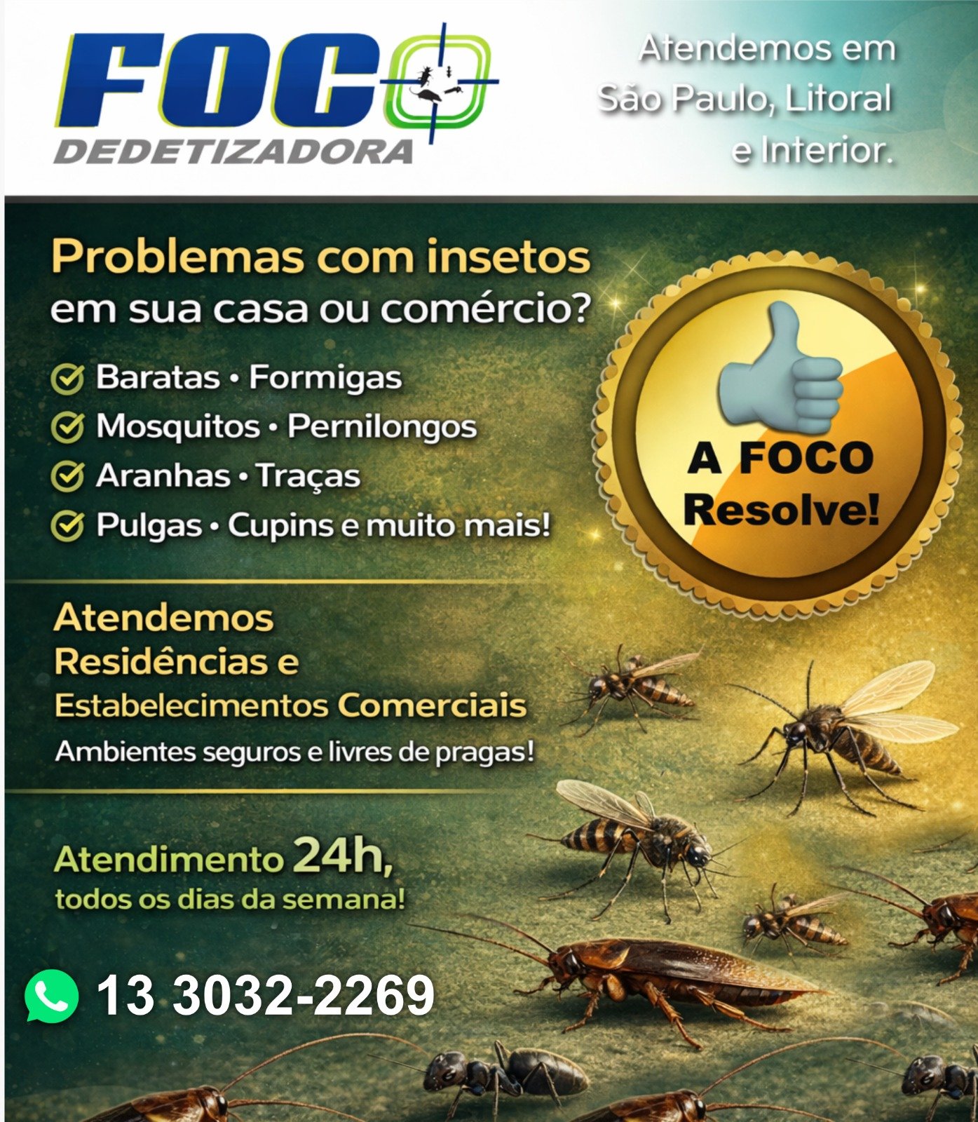 Foto de FOCO DEDETIZADORA LITORAL